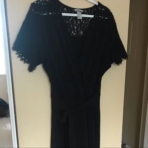 Black Lace Jumpsuit